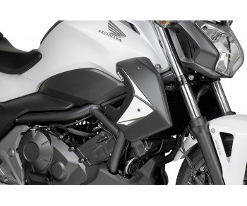RADIATOR CAPS FOR HONDA NC700S/ NC750S 2012-2013 - MATT BLACK RADIATOR CAPS FOR HONDA NC700S/ NC750S 2012-2013 - MATT BLACK